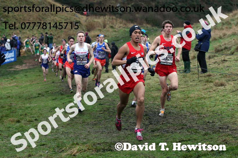 Junior mens Great Edinburgh Cross Country. Photo: David T. Hewitson/Sports for All Pics